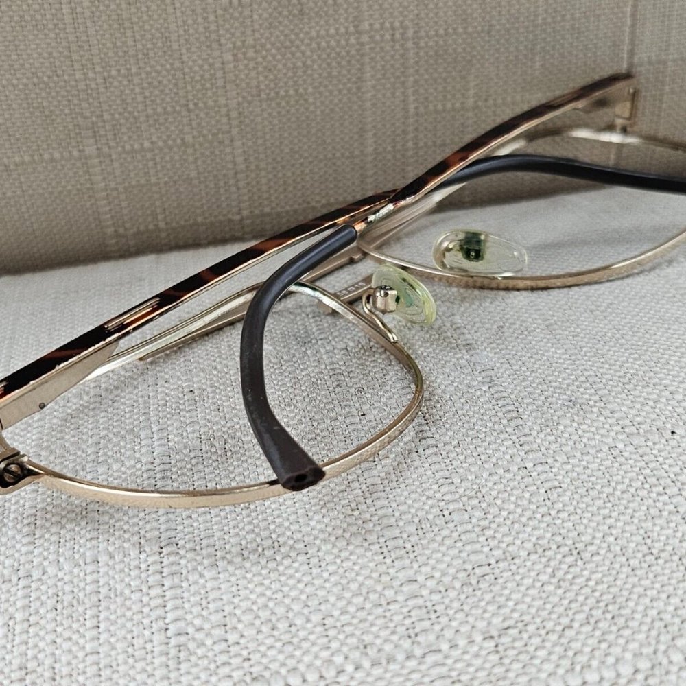 Swank Optical Vintage Men Eyeglasses Gold Tone KODIAK 58[]16 140 Glasses - Picture 4 of 11